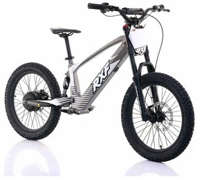 Bicicleta elétrica infantil sem pedais 750W 20" 36V 7.5Ah RXF EVO-RACING Cinzenta