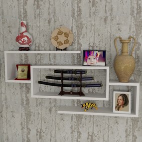 Prateleira Janison – Branco – 103x48x14,5 cm | Tribo Home