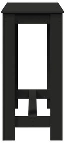 Mesa de bar 102x50x103,5 cm derivados de madeira preto