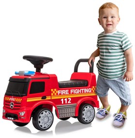 Andarilho bebés carro bombeiros Mercedes-Benz Antos