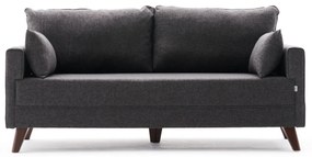 Sofá de 2 Lugares Bella – Antracite – 177 x 85 x 81 cm