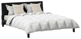 Edredão Outros com travesseiro 3 pcs Branco 240 x 200 cm Penugem