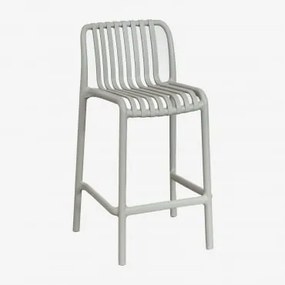 Taburete Alto De Jardim Empilhável Em Polipropileno Wendell Verde Cáqui & ↑65 Cm - Sklum