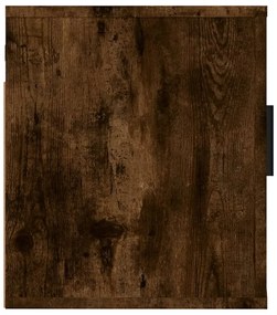 Móveis de TV de parede 2 pcs 40x34,5x40 cm carvalho fumado