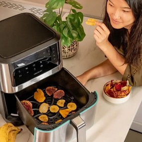 Fritadeira sem óleo Cecotec com capacidade de 8 L Cecofry Supreme 8000 touch airfryer e tecnologia PerfectCook