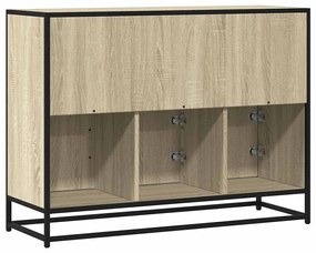 Aparador 100x35x76 cm derivados de madeira carvalho sonoma