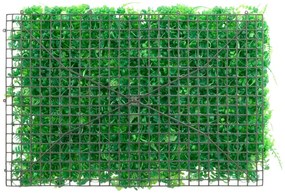 Vedação de folhas de feto artificiais 24 pcs 40x60 cm verde