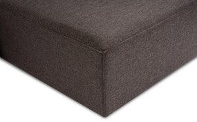 Sofá de Canto Fora – Castanho Escuro – 296 cm x 66 cm x 185 cm