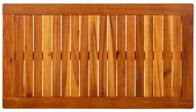 Mesa de centro p/ jardim 90x50x36 cm madeira de acácia maciça