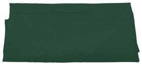 Tecido de substituição p/ guarda-sol cantilever 350 cm verde