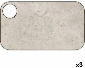 Tábua de Corte Arcos Cinzento Resina 24 X 14 cm Fibra (3 Unidades)