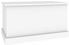 Caixa de arrumação 70x40x38 cm derivados de madeira branco