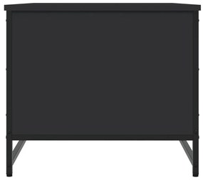 Mesa de centro 85,5x51x45 cm derivados de madeira preto