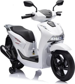 Mota eletrica bateria 12V para Crianças Scooter HONDA SH125I Branca