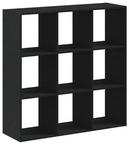 Estante 102x32x102 cm derivados de madeira preto