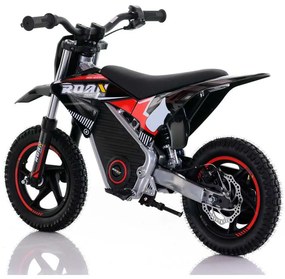 Mini moto elétrica para crianças Minicross electrica 250W 12/12"  Warrior MX-E250 Preta