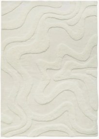 Tapete em lã artesanal com relevo Norlander