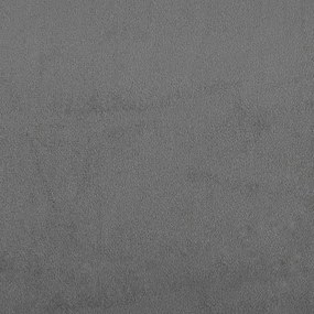 Sofá 2 lugares c/ almofadas 120 cm microfibra cinzento-escuro