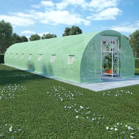 45538 vidaXL Estufa 36m² 1200x300x200 cm