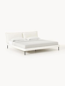 Teddy Bouclé Upholstered Bed Amelia