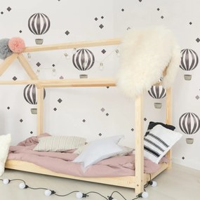 Autocolantes de parede - Balões com quadrados