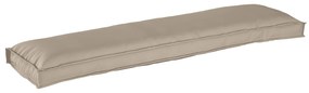 vidaXL Almofada de Palete para Banco Taupe 150x40x8 cm Tecido Oxford