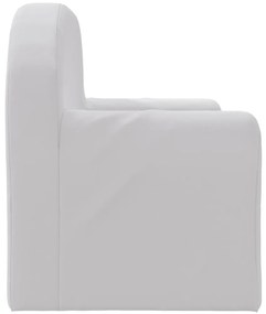 Poltrona desdobrável para crianças cinzento-claro