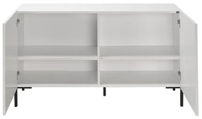 Móvel de TV "Cleo" – Branco Diamente– 120 x 70 x 43 cm – Design Modern