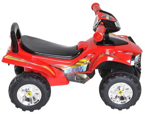 ® Quad para crianças Carro sem pedais para bebê Brinquedo andador com buzinaMúsica Luzes 60x38x42cm