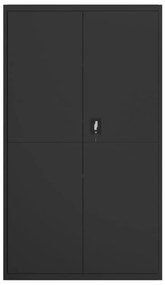 Arquivador 105x40x180 cm aço preto