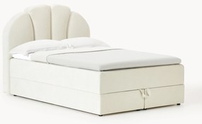 Cama boxspring com espaço de arrumação Romia