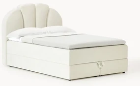 Cama boxspring com espaço de arrumação Romia