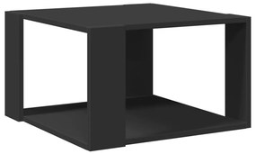 Mesa de centro 51,5x51,5x30 cm derivados de madeira preto