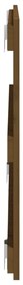 Cabeceira de parede 95,5x3x60 cm pinho maciço castanho-mel