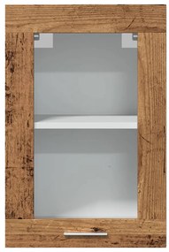 Armário suspenso “Lyon” 40x31x60 cm madeira velha