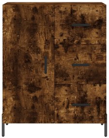 Aparador 69,5x34x90 cm derivados de madeira cor carvalho fumado