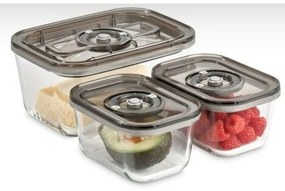 Lancheira CASO VacuBoxx Eco-Set Transparente 1,5 L 2,5 L