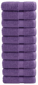 Toalhas de bidé premium SOLUND 10 pcs 30x50 cm 600 gsm roxo