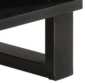 Mesa de centro 80x51x40 cm madeira de acácia maciça