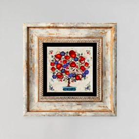 Pintura Decorativa Enquadrada TC11316 – Multicolor – 20 x 20 cm
