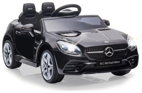 Carro elétrico infantil Mercedes-Benz SLC preto 12V
