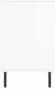 Banco sapateira 102x35x55 cm derivados madeira branco brilhante