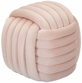 BANCO PUFE SOFTY 45X45X45 CM ROSA