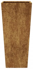 Plantador de Jardim 35x35x75 cm aço resistente às intempéries