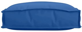 Almofadas para Paletes 2 pcs Azul Royal 40x40x8 cm em Tecido Oxford