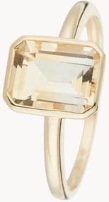 Anel em ouro amarelo com pedras preciosas Classy