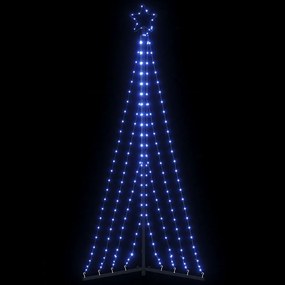 vidaXL LED Árvore de Natal 339 LEDs Azul 187 cm