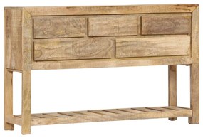 Aparador 120x30x75 cm madeira de mangueira maciça