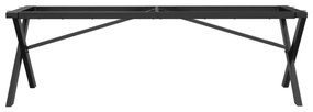 Pernas para mesa de centro estrutura em X aço