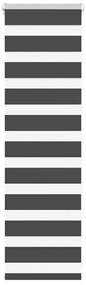 Cortina de zebra 45x100 cm largura do tecido 40,9 cm poliéster